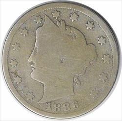 1886 Liberty Nickel G Uncertified #1238