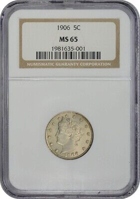 1906 Liberty Nickel MS65 NGC