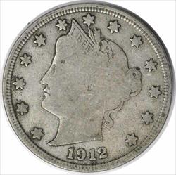 1912-S Liberty Nickel F Uncertified #1105