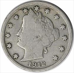 1912-S Liberty Nickel F Uncertified #1106
