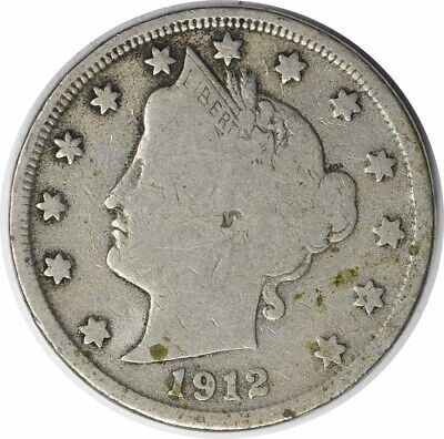 1912-S Liberty Nickel F Uncertified #1108