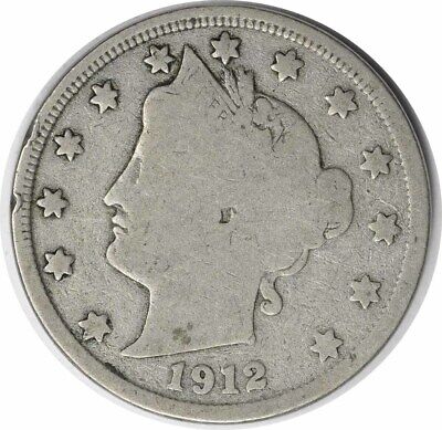 1912-S Liberty Nickel VG Uncertified #308
