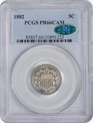 1882 Shield Nickel PR66CAM PCGS (CAC)