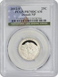 2012-S Denali Quarter PR70DCAM Clad PCGS (Flag Label)