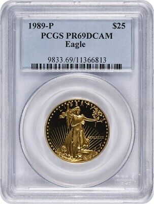 1989 P $25 American  Eagle DCAM PCGS
