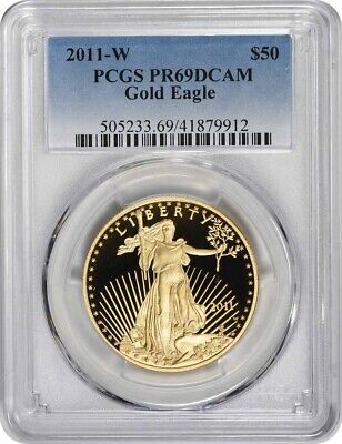 2011-W $50 American Gold Eagle PR69DCAM PCGS