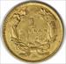 1856 $1 Gold Type 3 EF Uncertified #218