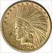 1909 S $10  Indian AU Uncertified #114
