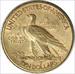 1909 S $10  Indian AU Uncertified #114