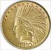 1910-D $10 Gold Indian AU Uncertified #1148