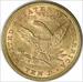 1882 $10 Gold Liberty Head AU58 Uncertified #256