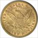 1893 $10 Gold Liberty Head AU58 Uncertified #313