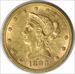 1893 $10 Gold Liberty Head AU58 Uncertified #317