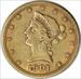 1901-S $10 Gold Liberty Head EF Uncertified #958