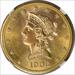 1902-S $10 Gold Liberty Head MS64 NGC