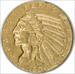 1909-D $5 Gold Indian AU58 Uncertified #1126