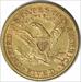 1881 $5 Gold Liberty Head AU58 Uncertified #145