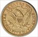 1895 $5 Gold Liberty Head AU58 Uncertified #237
