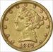 1897 $5 Gold Liberty Head EF Uncertified #239