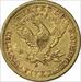 1898-S $5 Gold Liberty Head AU Uncertified #251
