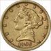 1899 $5 Gold Liberty Head EF Uncertified #325
