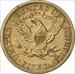 1899 $5 Gold Liberty Head EF Uncertified #325