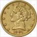 1901-S $5 Gold Liberty Head EF Uncertified #1037