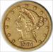 1901-S $5 Gold Liberty Head EF Uncertified #1038