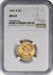 1901-S $5 Gold Liberty Head MS63 NGC