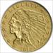 1915 $2.50  Indian AU Uncertified #933