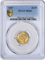 1907 $2.50  Liberty PCGS