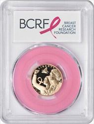 2018-W Breast Cancer Awareness Commemorative $5 Gold PR69DCAM First Strike PCGS (Breast Cancer Awareness Label)