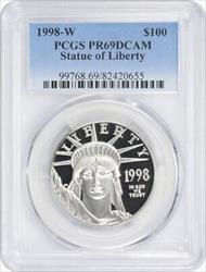 1998 W $100 American  Eagle DCAM PCGS