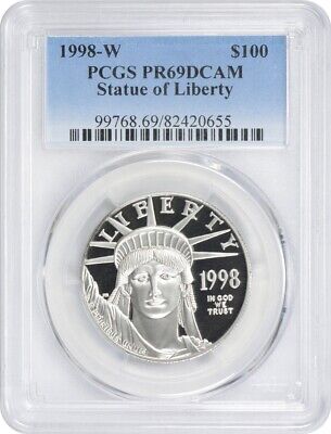 1998 W $100 American  Eagle DCAM PCGS
