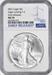 2021 $1 American Silver Eagle Type 2 MS70 Early Releases NGC