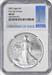 2022 $1 American Silver Eagle MS69 First Day of Issue NGC