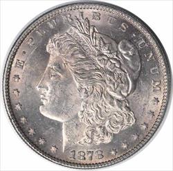 1878 Morgan Silver Dollar 7TF Reverse of 1878 MS63 Uncertified #139