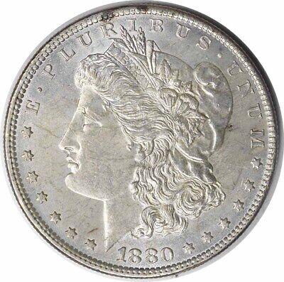 1880-O Morgan Silver Dollar MS63 Uncertified #316