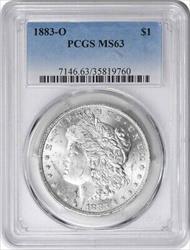 1883-O Morgan Silver Dollar MS63 PCGS