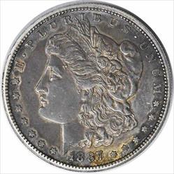 1887-S Morgan Silver Dollar AU58 Uncertified #213