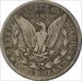 1889-CC Morgan Silver Dollar F Uncertified #1138