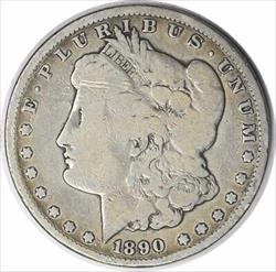 1890-CC Morgan Silver Dollar VG Uncertified #235