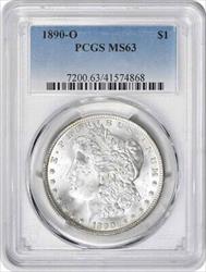 1890-O Morgan Silver Dollar MS63 PCGS