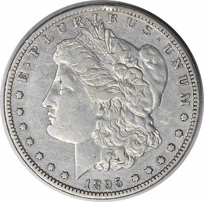 1895-S Morgan Silver Dollar EF Uncertified #139