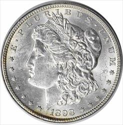 1898-S Morgan Silver Dollar AU58 Uncertified #1240