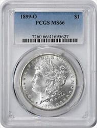 1899-O Morgan Silver Dollar MS66 PCGS