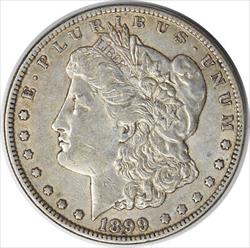 1899-o VAM 6 Morgan Silver Dollar Micro o EF Uncertified #237