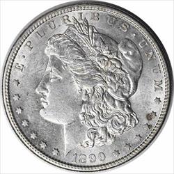 1899-S Morgan Silver Dollar AU58 Uncertified #133