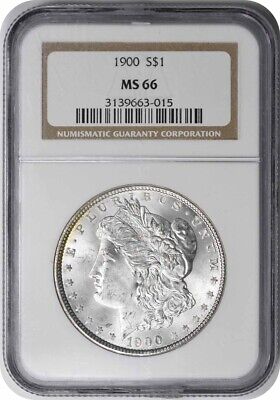 1900 Morgan Silver Dollar MS66 NGC