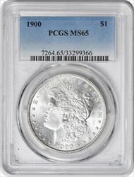 1900 Morgan Silver Dollar MS65 PCGS